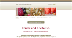 Desktop Screenshot of intrinsicnaturopathy.com.au